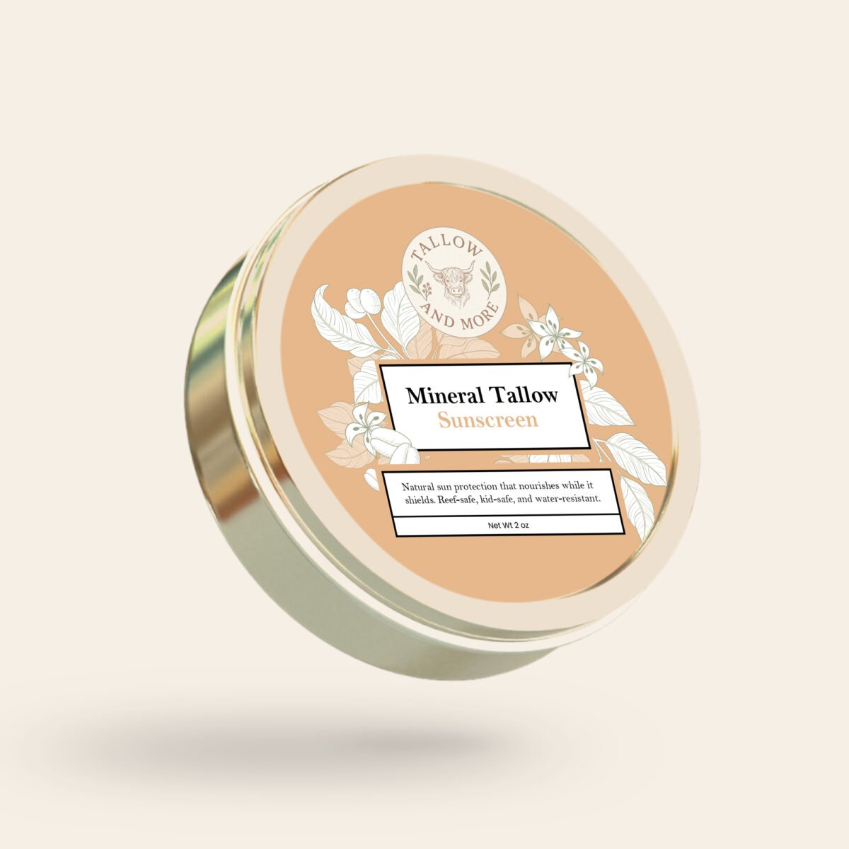 Mineral Tallow Sunscreen