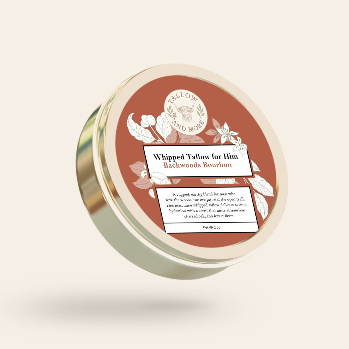 Backwoods Bourbon – Whipped Tallow for Him